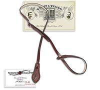 Walker & Williams M-41 Chestnut marrón correa de piel Para Mandolina para una o F tipos