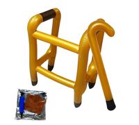 Walker Y Caña Inflables, Bastón De Marco De Caminar Carnaval | Explotar Decoraciones De Paseo De Caña De Canna Para Adulto Halloween Viejo Hombre Mujeres Carnaval Fiesta Papá