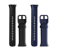 WalkerFit Bracelet compatible avec la montre MOLOCY Q23, Jugeman 1.69 Inch Q23 Smartwatches, Q23 Sports Bands 42mm, Bracelet de remplacement en silicone souple les femmes et les hommes, 2 Pack