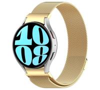 WalkerFit Correa milanesa para Samsung Galaxy Watch 7/6/5/4/FE 40/44mm, 6Classic 47/43mm, para Galaxy Watch 5 Pro Band 45mm, 4Classic 42/46mm, correas de metal transpirable para reloj inteligente para