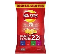 Walkers Classic Variety Crisps, 25 g, paquete de 22
