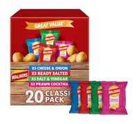 Walkers Classic Variety Multipack Caja de patatas fritas 20x25g