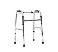 Walkers for Seniors Adult Walker Foldable, Folding Lightweight Aluminium Height Adjustable Walking Frame rollator Walker, Durable Mobility Aid))) VBTJWRFE