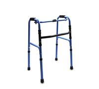Walkers for Seniors Adult Walker Foldable, Folding Lightweight Aluminium Height Adjustable Walking Frame rollator Walker, Durable Mobility Aid))) VBTJWRFE