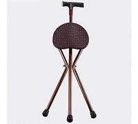 Walkers for seniors Cane Seat,Folding Tripod Crutch With LED Light,Medical Aid Massage Walking Stick With Seat Stool Chair With Radio And Alarm,B rollator walker, Durable Mobility Aid Interesting