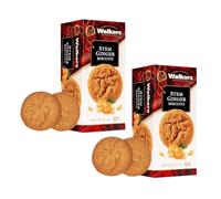 Walkers | Galletas de jengibre y mantequilla - 2 caja | Masa quebrada con mantequilla y jengibre | Galletas Tradicionales Inglesas