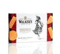 Walkers | Galletas De Mantequilla Caja De Regalo | Galletas De Mantequilla Escocesa | Caja De Galletas Caja De Regalo | Pastelería Inglesa Mantequilla Pura - 250 Gr