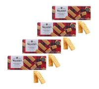 Walkers | Galletas Inglesas Mantequilla y Sal - 4 Blister | Galletas de mantequilla escocesas | Galletas Tradicionales Inglesas