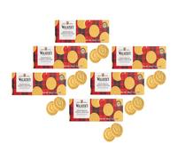 Walkers | Galletas Redondas De Masa Quebrada Escocesas Mantequilla y Sal | Galletas Inglesas Sabor Mantequilla Salada - 6 Caja