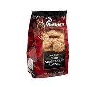 Walkers - Mini Shortbread rounds 125 g - Caja de: 12 unidades