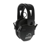 Walker's Orejeras unisex de agarre táctico, color negro, diadema, orejeras Razor Tacti Grip, color negro, de alto rendimiento, de silicona, antideslizante, color negro, talla única