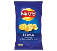 Walkers Patatas A La Inglesa - Queso Y Cebolla (12X25g)
