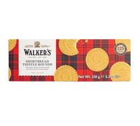 Walkers Pure Butter Shortbread Rounds Producto de Escocia / Auténtica tradición desde 1898 Round Biscuits Shortcrust Pastelería Butter - 12 x 150 Gramos