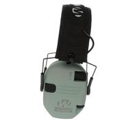 Walker's Razor Slim - Orejeras electrónicas de perfil ultra bajo, diseño compacto, rango ajustable, para disparo, caza, protección auditiva, color salvia