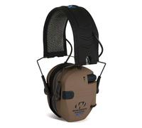 Walker's Razor Slim X-TRM - Orejeras electrónicas con cancelación de ruido y cancelación de ruido para pistola de caza con almohadillas de refrigeración, diadema que absorbe la humedad y 2 pilas AAA,