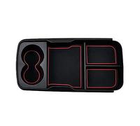 WALkfb Apoyabrazos para Coche para Kia EV6 2022 2023 Accesorios ABS Interior Reposabrazos Consola Caja De Almacenamiento Central Soporte Organizador Interior Herramienta Autopartes (Color : Rojo)