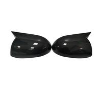 WALkfb para KIA K2 2011 2012 2013 2014 2015 2016 Auto Cuerpo Puerta Lateral Cubierta De Espejo Retrovisor Tapa Pegatina Embellecedora Accesorios de Coche (Color : Without Lamp Black)