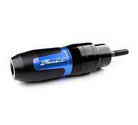 WALKFB Protección Caídas para Suzuki Bandit GSF 1250 S 1250 1200 250 400 650 GSX650F Motocicleta CNC Protección contra Caídas Escape Slidesr Crash Protector (Color : Blau)