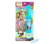 Walkie Chalk Stand-up Sidewalk Chalk Holder, (Teal), Creative Outdoor Toys for Kids and Adults Including 2x Chalks, Street Art & Playground Supplies,