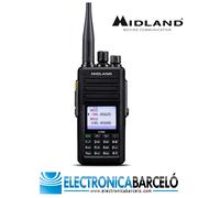 WALKIE BIBANDA VHF/UHF MIDLAND CT990 EBR CON 10 VATIOS POTENCIA PROTECCION IP67