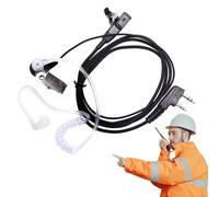 Walkie Talkie - Auricular de radio con auriculares de radio de 2 vías, auriculares de tubo acústico Walkie Talkie Accesorios