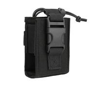 Walkie Talkie - Bolsa de radio con correa obligatoria para cinturón táctico, funda portátil - Funda protectora | Cubierta ajustable para dispositivos de dos vías, engranaje de seguridad de la patrulla