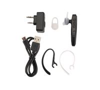 Walkie Talkie InaláMbrico Bluetooth PTT Auricular Manos Libres K Enchufe para MicróFono KENWOOD Adaptador de Auriculares