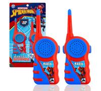 Walkie Talkie Niños 2 Piezas 3D Walky Talky Juguetes para 3 4 5 6 7 8 Años Niños Niñas Arañar Walkie-Talkie Regalos para Aventuras al Aire Libre,Senderismo,Camping