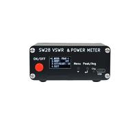 Walkie Talkie SW-28HF de 1,5-60 MHz, de 0,2 W A 120 W, con Medidor de Potencia y ROE Digital, Pantalla y Enchufe Europeo.