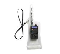 Walkie Talkie Tasche - 8.27-inch Schutz Tasche | Wasserdichte Tasches Für Zwei-Wege-Radio -PVC - Wasserdichte Walkie Talkie Schutzhülle Gurten Clip 21x12 Cm Regen Nebel Schutz Funkgerät Outdoor Einsat