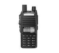 Walkie Talkie UV 82 Real 5W 8W Radioaficionado Comunicador Dual PTT Largo Alcance 2 Vías Estación De Radioaficionado FM Portátil Sonido Claro(5w-Black)
