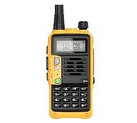 Walkie Talkie UV S9 Plus V2, Potente Cargador USB De 10W, 16 KM De Largo Alcance, Transceptor Portátil De Doble Banda, Radio Bidireccional UV 5R Sonido Claro(Orange V1)