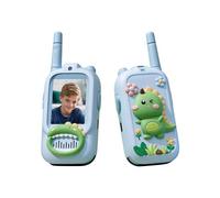 Walkie Talkies con Video - 2 Piezas Recargable Juguete De Largo Alcance con Cámara HD,Walkie Talkies Infantiles De Video con Diseño De Dinosaurios | para Niñas Y Niños De 3 A 12 Años En Fiestas De