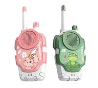 Walkie Talkies De Dibujos Animados, Juguetes De Walkie Talkies, Walkie Talkies De Comunicación Radio Inalámbrica Juguetes, Juegos Educativos Al Aire Libre Con Sonido Claro Para Acampar, Hacer Caminata