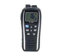 walkie-talkies IC-M25 5W Radio marina portátil VHF LCD de mano ligero impermeable