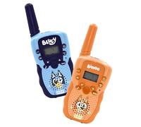OTL Technologies Walkie Talkies Infantiles Azul con Batería Recargable Linterna y 1 KM de Distancia de Comunicación