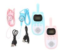 Walkie Talkies infantiles con linterna, radio bidireccional con 22 canales y función VOX, dispositivo de comunicación inalámbrica de diseño