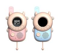 Walkie Talkies Infantiles De Largo Alcance Set 2 Piezas Portátil con Pilas