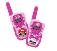 WALKIE TALKIES Infantiles LOL Surprise con BATERÍA Recargable Linterna Y UN KM DE Distancia DE COMUNICACIÓN