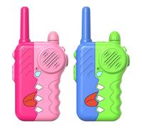 Walkie Talkies Infantiles | Resistentes a Caídas Inalámbricos Educativos,Juguetes con Linterna,para Juegos de Interior Exterior Viajes y Cumpleaños de Niños y Niñas