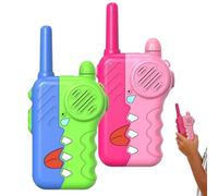 Walkie Talkies Para Niños - Juguete De Aprendizaje Inalámbrico A Prueba De Caídas - Lindo Juguete Interactivo Para Hablar - Para Niños Juegos De Rol Viajes En Interiores Y Exteriores Regalo De Cumplea
