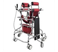 Walking Aid Adulto Walker Seniors Stand Frame, Anti Reclinación, Anti-Vuelco, Entrenamiento de Extremidades Inferiores, Walker Aid Los Discapacitados, A + B