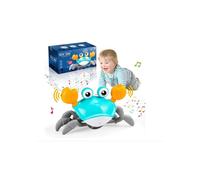 Walking crab, baby toy for 1-2 years, musical learning toy for babies aged 3-6-12 months, gift idea for the first birthday