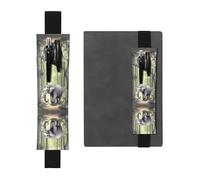 Walking Elephant - Soporte ajustable de piel para bolígrafos, cuadernos, calendarios, tableta, banda elástica, marcapáginas y soporte para lápices