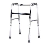 Walking Frame Old and Disabled People Foldable Dual-Purpose Walker Four-Legged Cane Thick Aluminum Walker Non-Slip Walking Stick with Hospital Aids VBTJWRFE