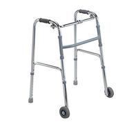 Walking Frame Walker Elderly Walking Aid Disabled Rollerator Light Aluminum Alloy Pulley Non-Slip Walking Stick with Hospital Aids VBTJWRFE