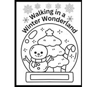 Walking in a Winter Wonderland Coloring Book