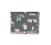 Walking Mum. Cambiador de Bebé Baobab. Diseño portátil y plegable. Fácil de guardar en el bolso maternal. Color Antracita. Medidas 18X27X4 cm.