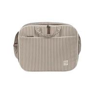 Walking Mum Maleta canastilla Praliné (Rayas Moka)