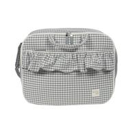 Walking Mum Maleta canastilla Praliné (Vichy Matcha)